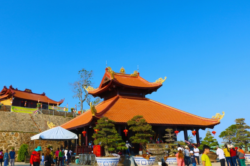 Nét đẹp kiến trúc chùa Bà Rá