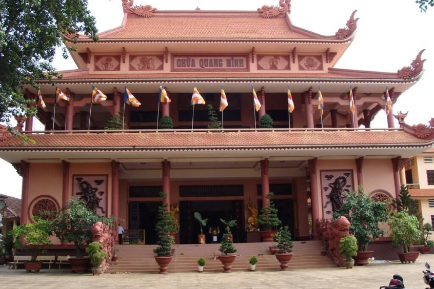 Địa điểm tâm linh tại Bình Phước - Chùa Quang Minh
