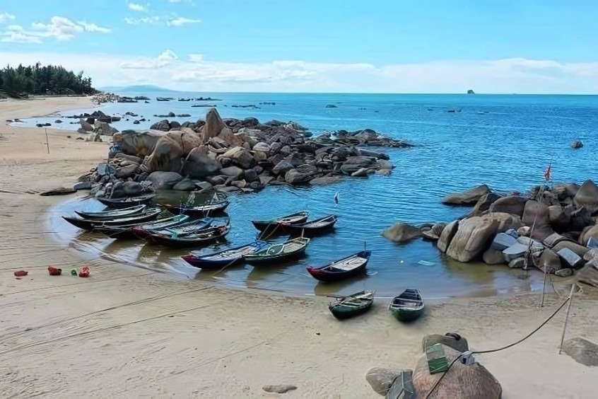 Làng cá Cửa Nhượng tại Hà Tĩnh