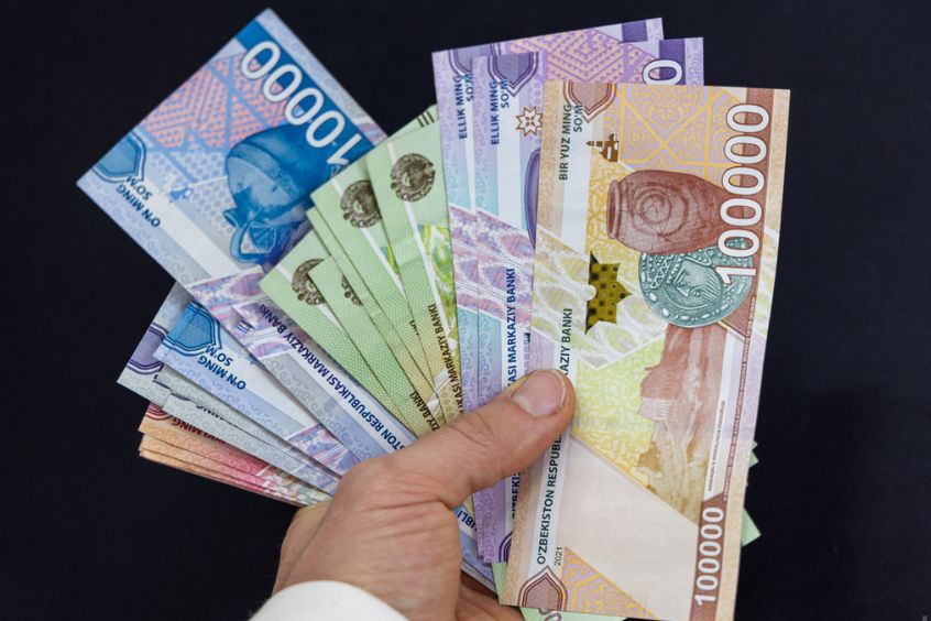 Đồng tiền Uzbekistani Som của Uzbekistan