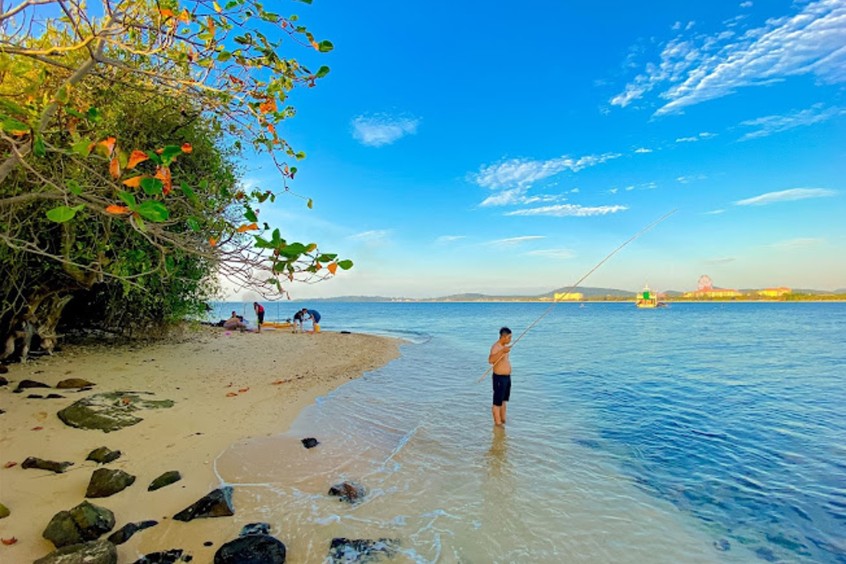 trải nghiệm 1 ngày làm ngư dân câu cá