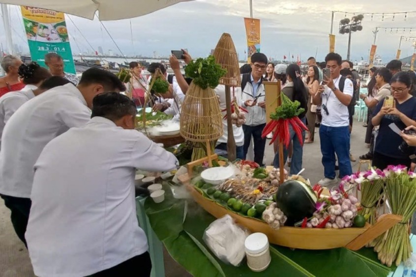 Workshop nấu ăn tương tác tại lễ hội ẩm thực