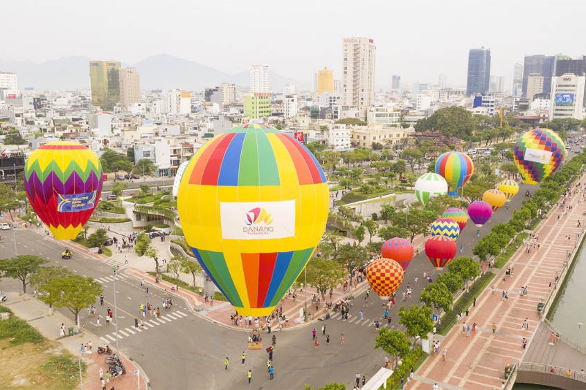 Trải nghiệm khinh khí cầu quanh năm tại Đà Nẵng