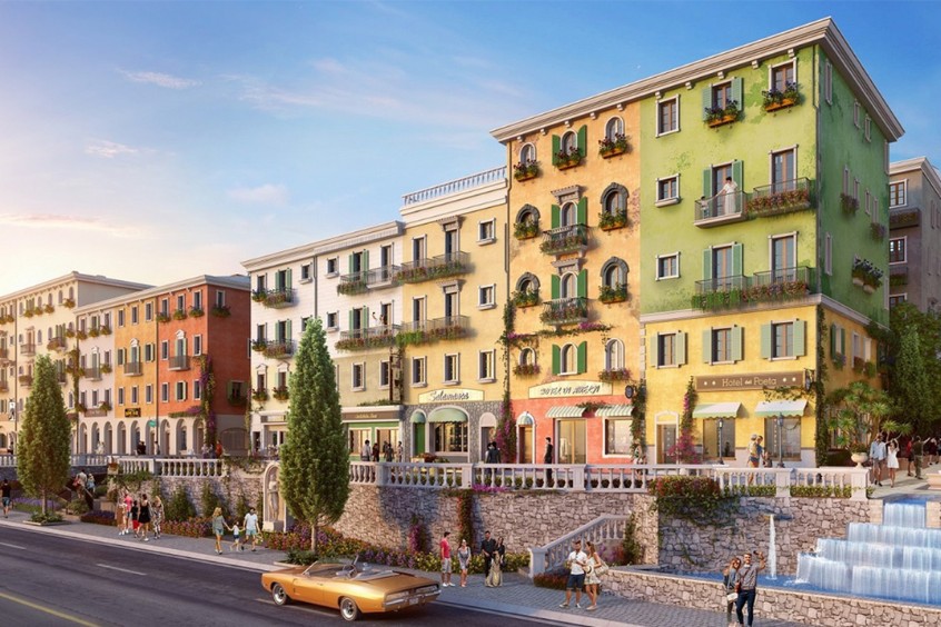 dãy shophouse Sorrento, Primavera đầy màu sắc