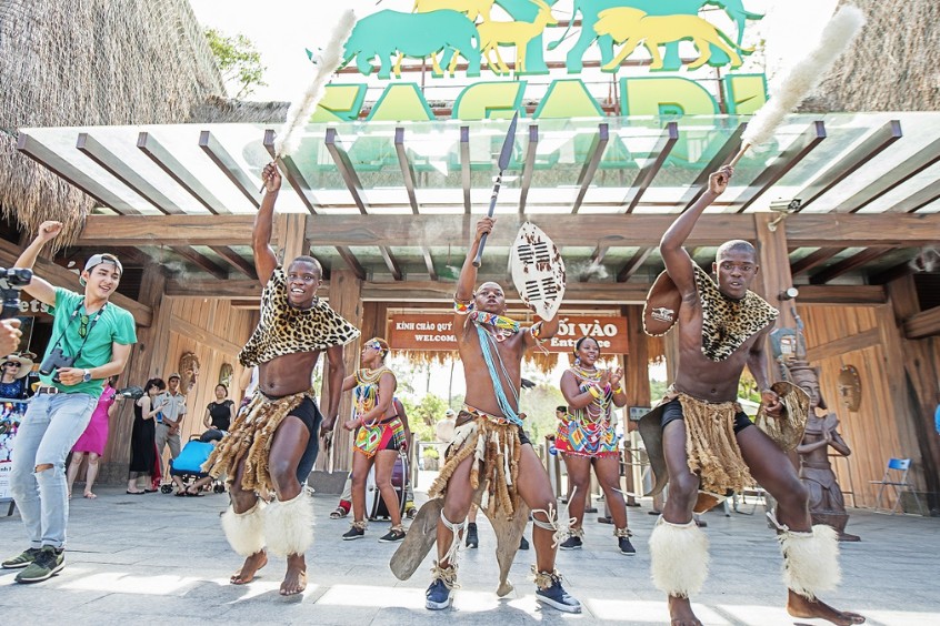 vũ điệu Zulu hoang dã