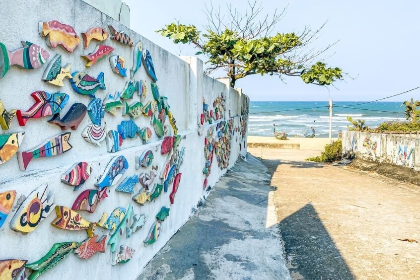 Làng bích họa Tam Thanh – Không gian nghệ thuật ven biển