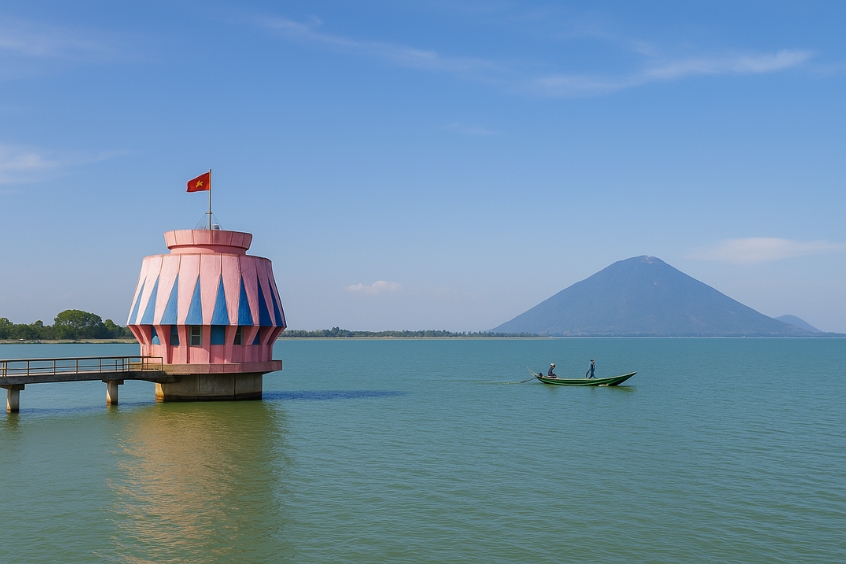 Hồ nước nhân tạo lớn nhất Việt Nam - Hồ Dầu Tiếng 