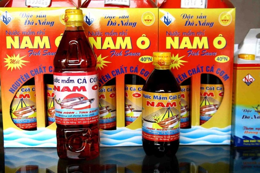thành phẩm nước mắm nam ô
