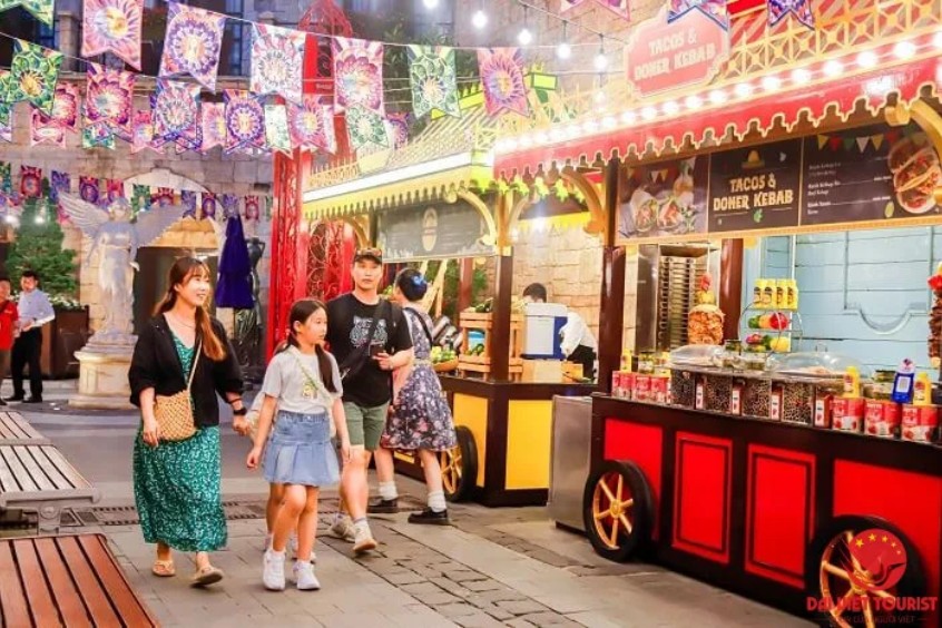 Tuân thủ quy định không mang đồ ăn giúp Bà Nà Hills luôn sạch đẹp 