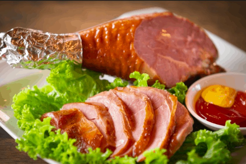 Đùi gà tây xông khói