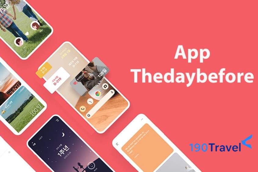 Giao diện app đếm ngược ngày Tết 2026 trên điện thoại