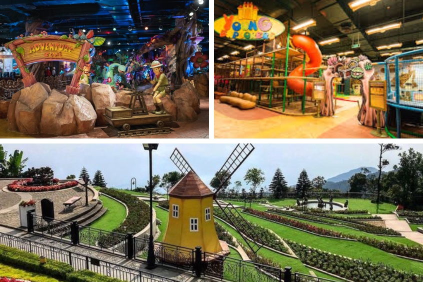 Những trò chơi dành cho trẻ con ở bà nà Hills