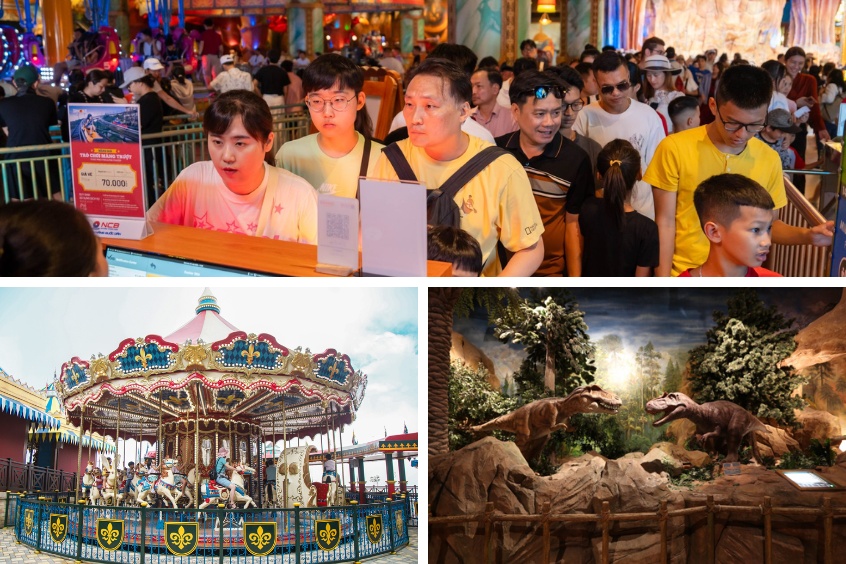 Công Viên Khủng Long tại bà nà hill