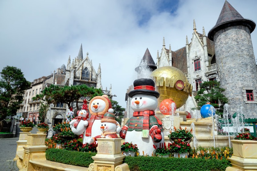 Lễ hội mùa đông ở Bà Nà Hills 