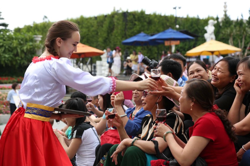 Lễ hội rượu vang ở Bà Nà Hills 