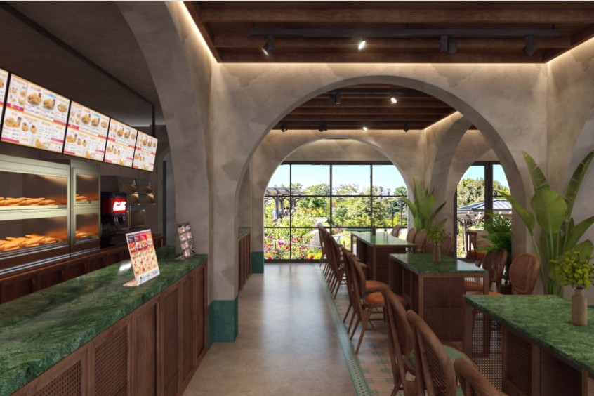 Nhà hàng Rosa Fried Chicken tại Bà Nà Hills 