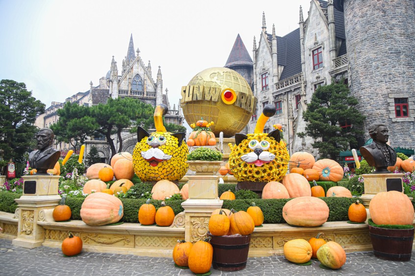 Lễ hội mùa thu ở Bà Nà Hills 