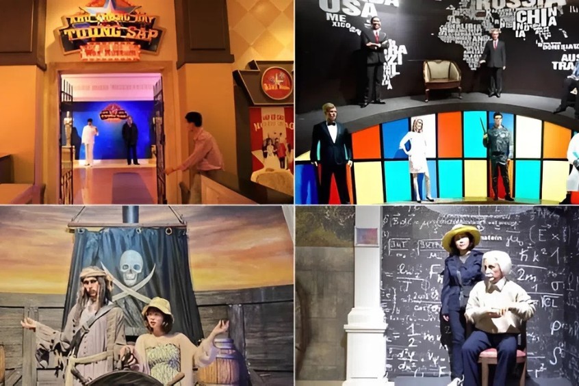 Không gian trưng bày độc đáo trong Bà Nà Hills 