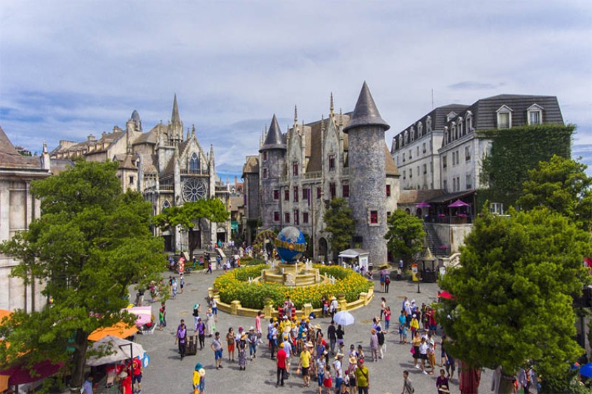 Khu vực Ga Morin và Làng Pháp