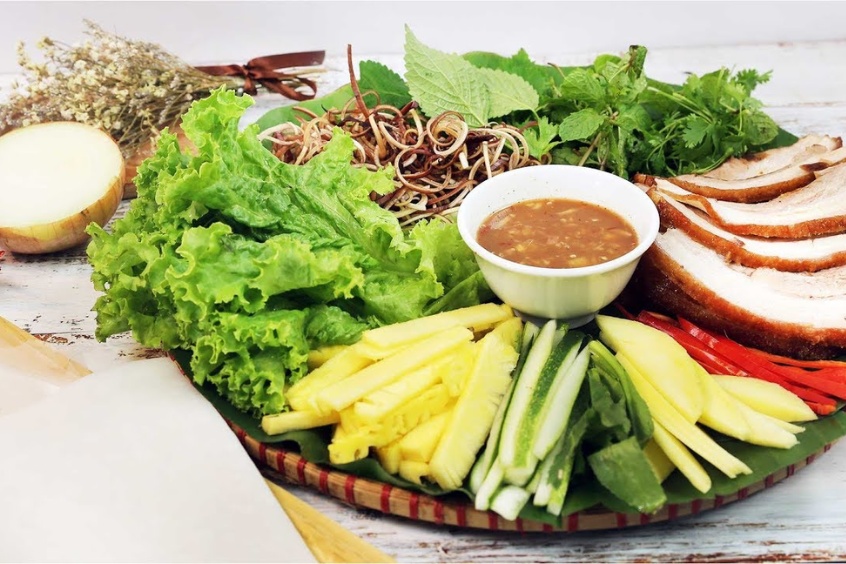 quán bánh tráng cuốn thịt heo Đại Lộc Đà Nẵng