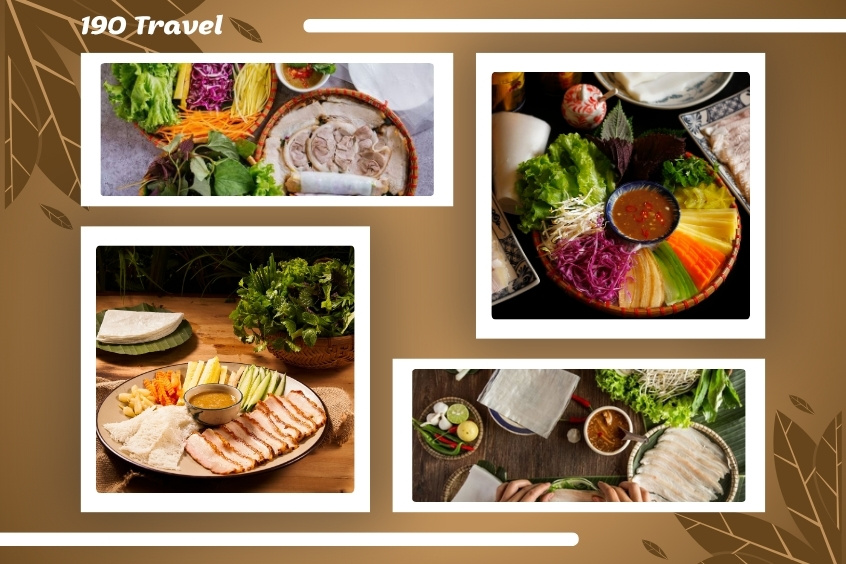 quán bánh tráng cuốn thịt heo đà nẵng