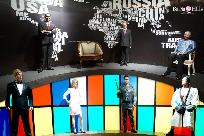 Tượng sáp trưng bày tại Bảo tàng tượng sáp