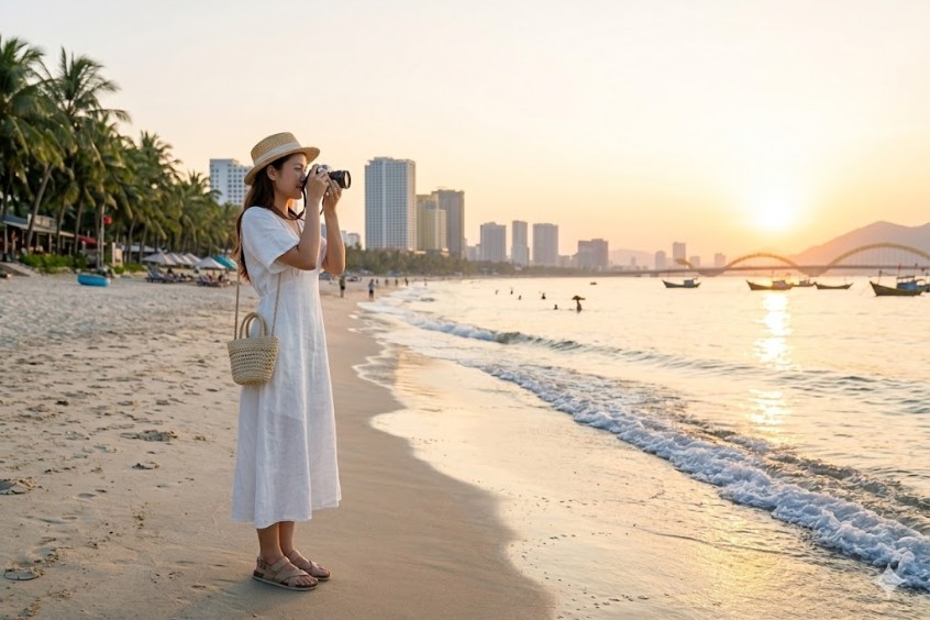  Ảnh cảnh đẹp Đà Nẵng “triệu like” với khung giờ vàng săn ảnh đẹp