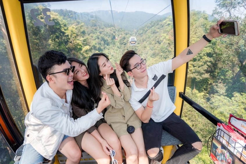 cabin cáp treo Bà Nà Hill