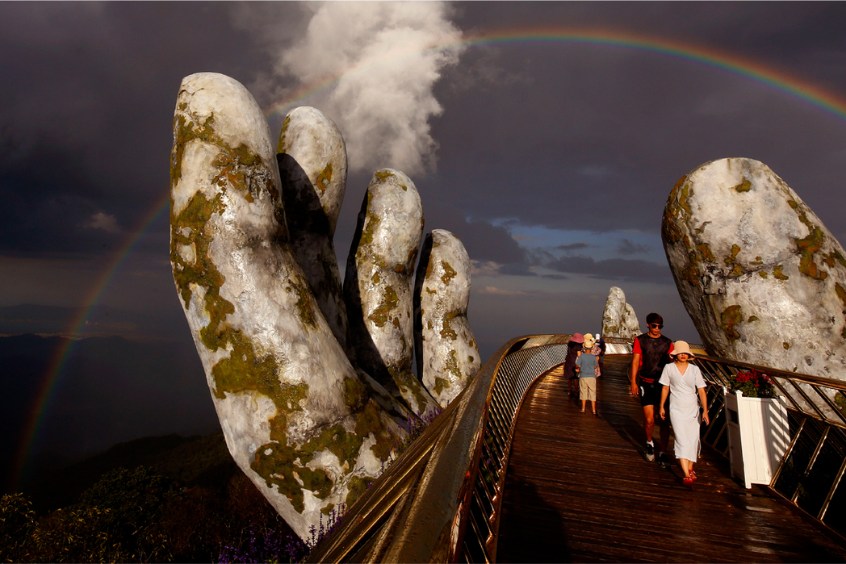 Thời điểm đẹp trong năm để du khách check - in tại Cầu Vàng