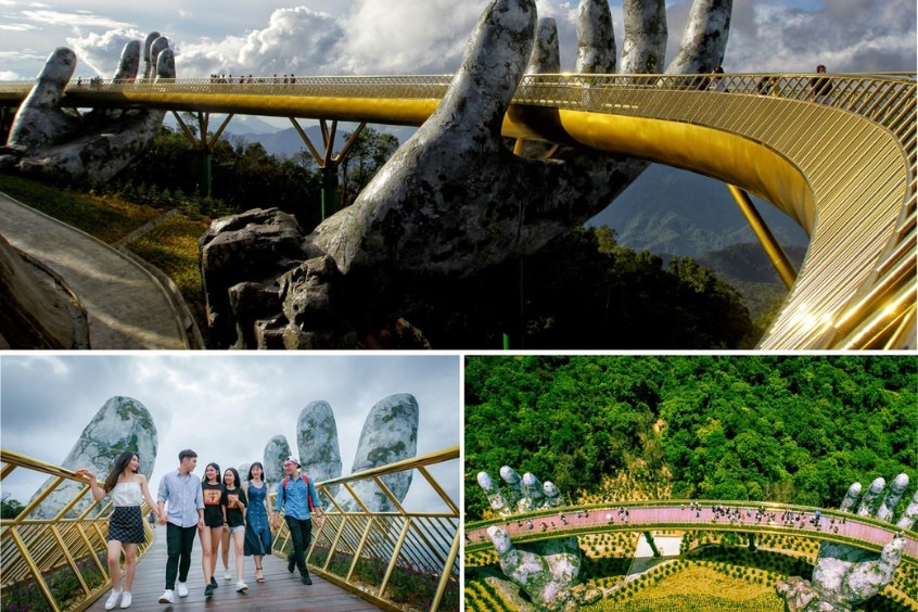 Trải nghiệm khám phá cầu vàng Đà Nẳng