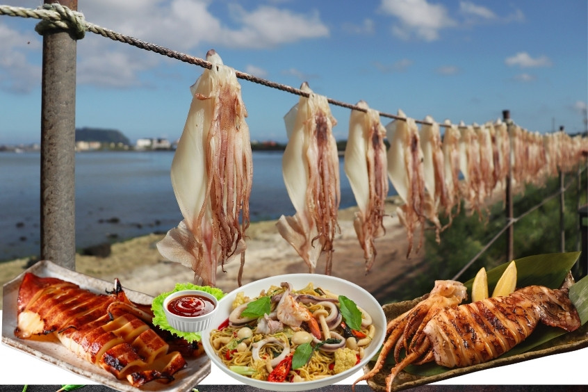 mực 1 nắng đà nẵng