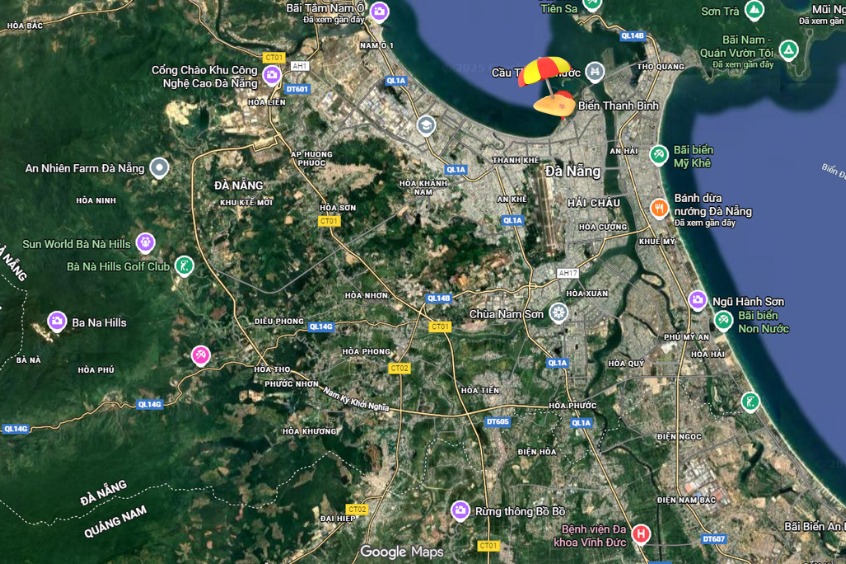 Vị trí di chuyển thuận lợi