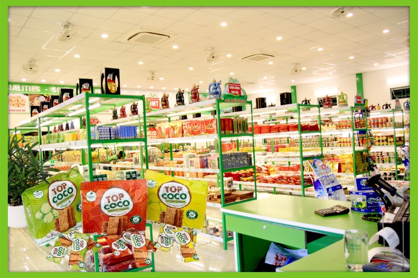 Cửa hàng đặc sản miền Trung