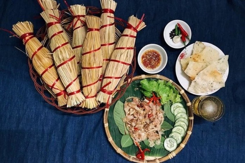 Nguyên liệu tré Bà Đệ