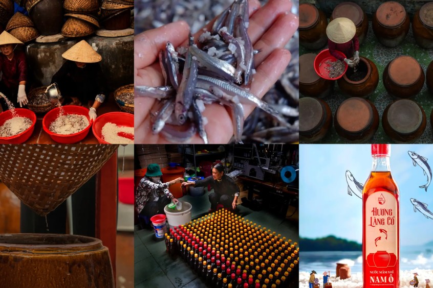 nguyên liệu và quy trình sản xuất nước mắm nam ô Đà Nẵng