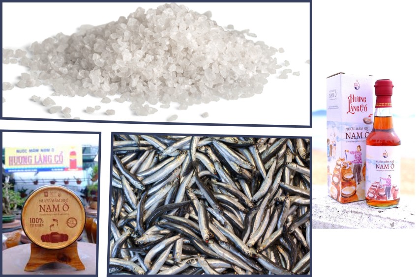 Tỉ lệ chuẩn 3 cá 1 muối để ủ nước mắm nam ô Đà Nẵng
