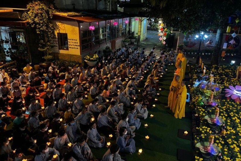 hoạt động tại chùa an hải