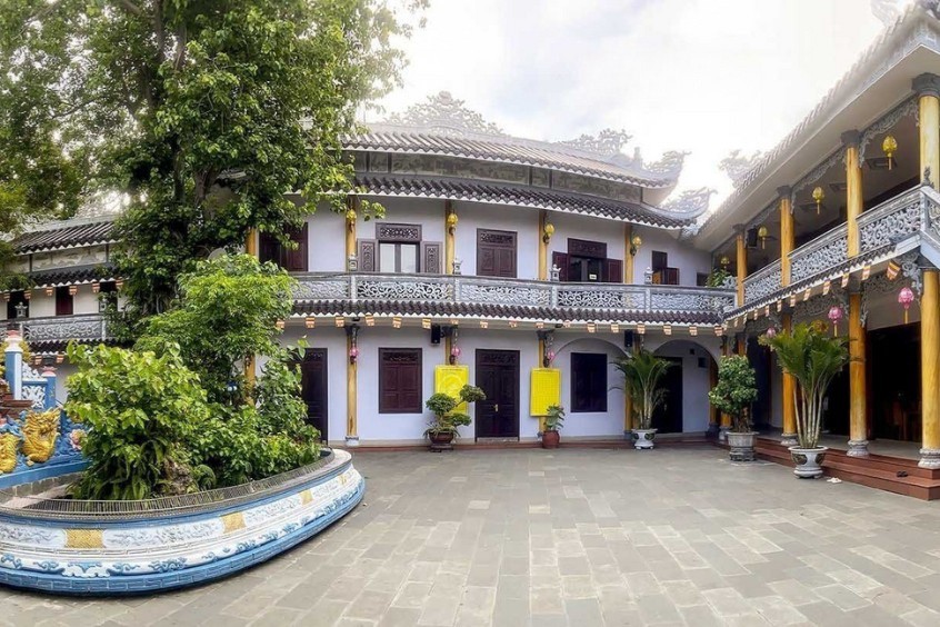 kiến trúc đặc sắc của chùa