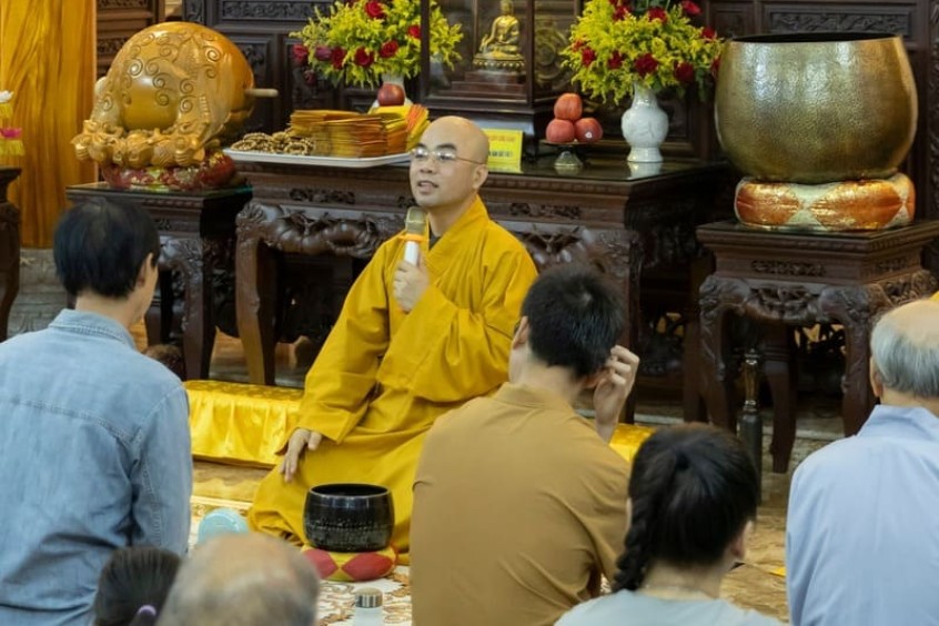 khóa tu tại chùa