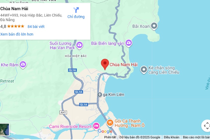 đường đi đến chùa