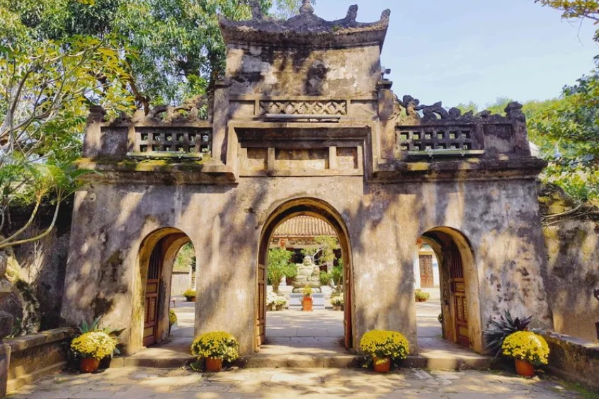 vị trí chùa tam thai