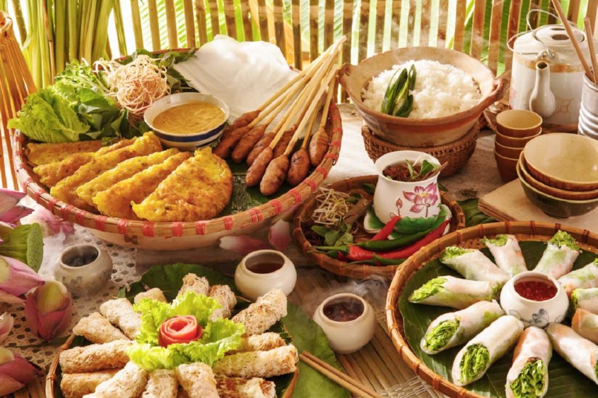 Ẩm thực Đà Nẵng Má Năm mang đậm hương vị truyền thống địa phương (Nguồn: Internet)