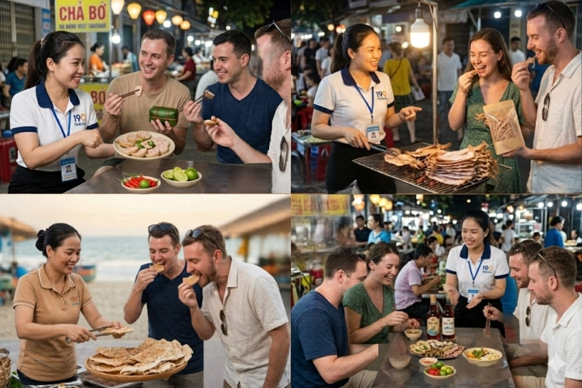 Trải nghiệm ẩm thực Đà Nẵng trọn vẹn cùng các tour được thiết kế tối ưu (Nguồn: Internet)
