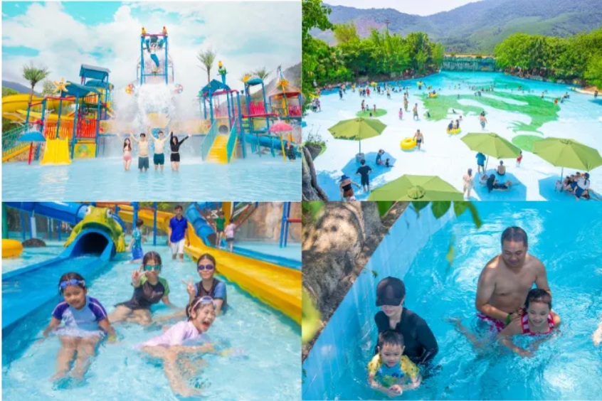 Công viên nước tại khu du lịch núi Thần Tài sẽ xua tan cái nóng của Đà Nẵng 