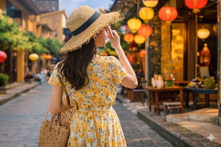 Outfit đi Hội An: Váy hoa nhí, váy trắng và áo dài cách tân cực hợp phố cổ