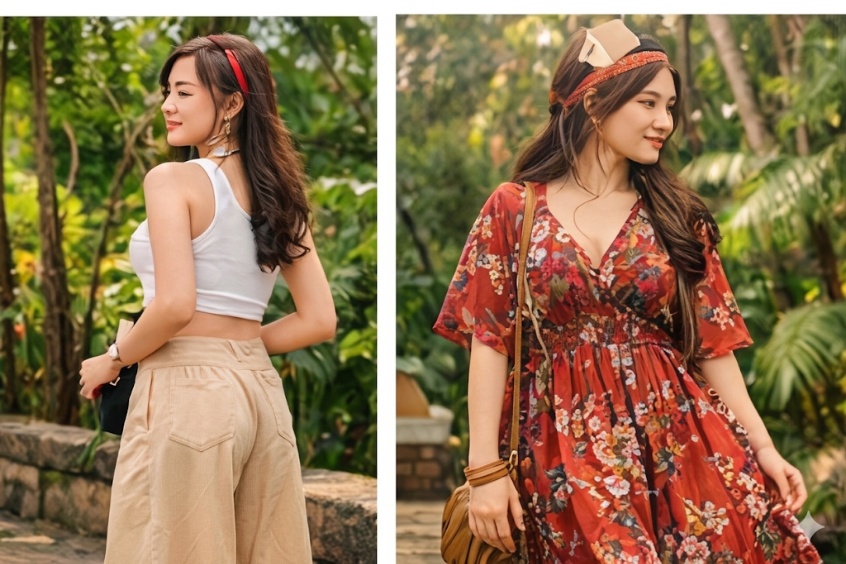 Mẹo phối đồ đi du lịch Đà Nẵng: Chọn chất liệu, phụ kiện và màu sắc chuẩn chỉnh