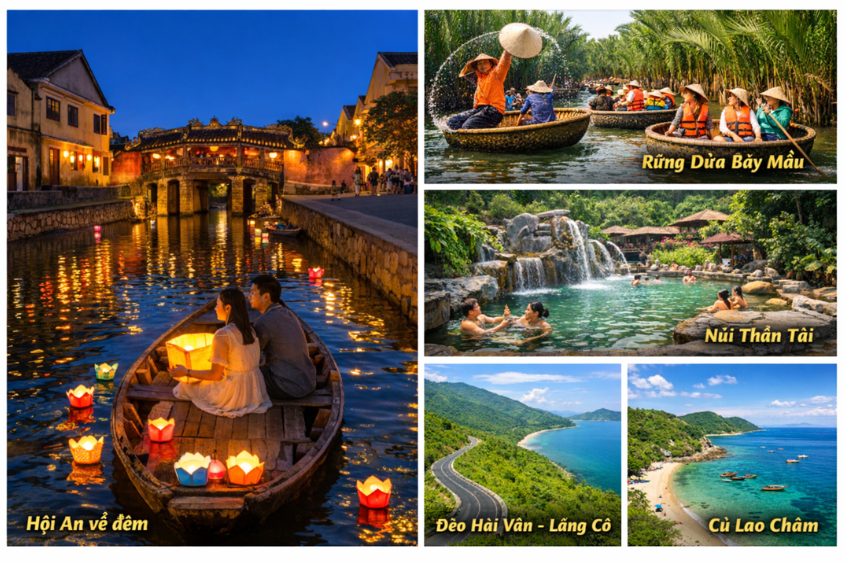 Lịch trình Đà nẵng giúp tối ưu thời gian