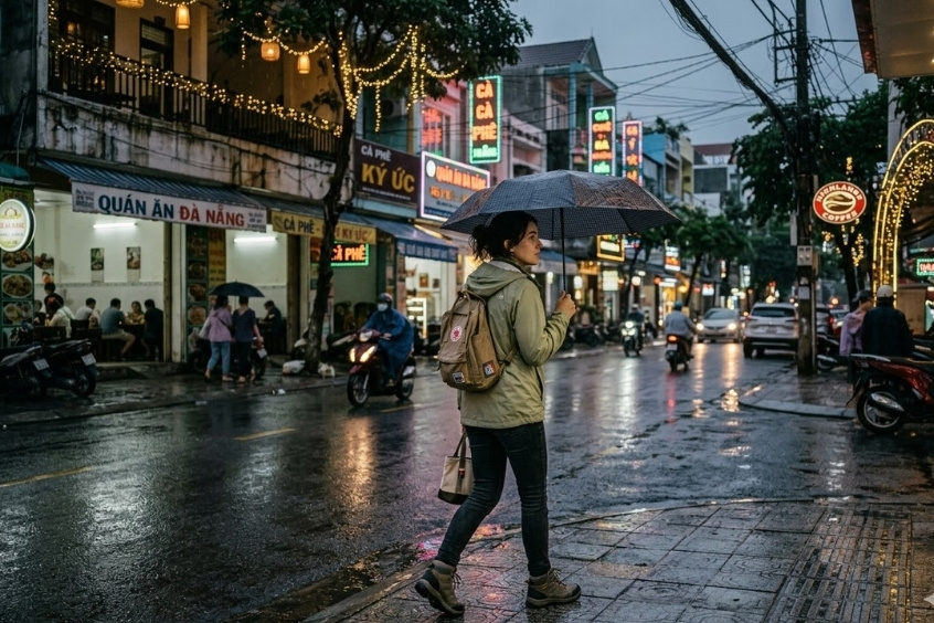Đừng quên áo khoác nhẹ và ô để hành trình trọn vẹn (Nguồn: Internet)