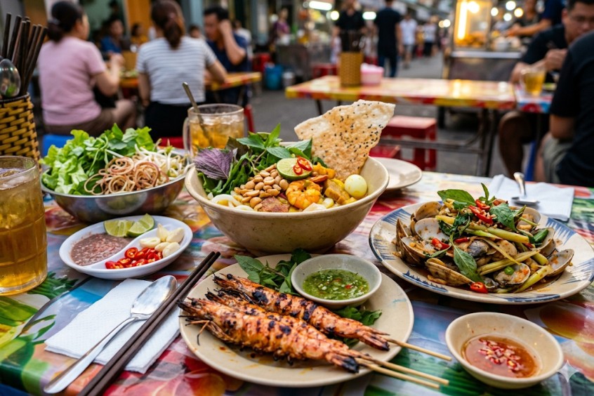  Tùy vào mức chi tiêu ăn uống chi phí sẽ linh hoạt thay đổi theo nhu cầu của bạn. (Nguồn: Internet)