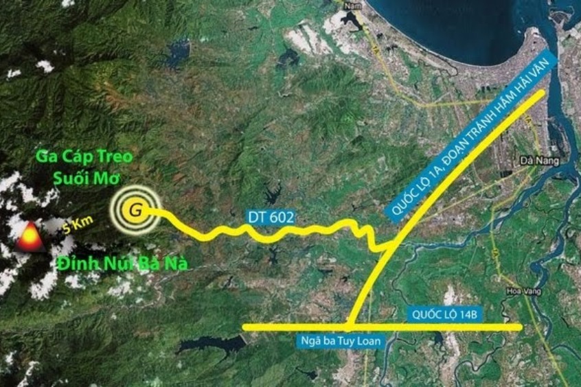 Tuyến đường theo QL14B 